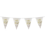 Happy New Year -  Folien-Wimpelkette | 400 cm