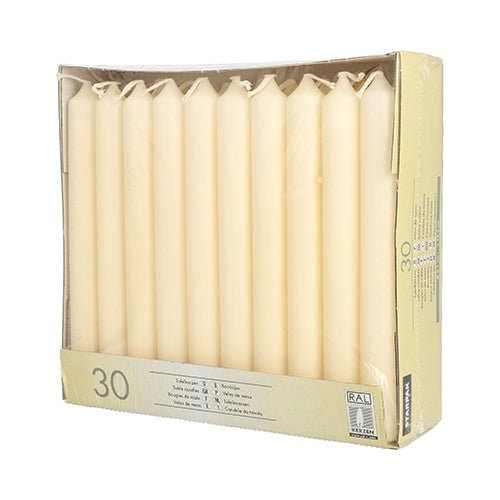Starpak 30 Tafelkerzen Ø 2,1 cm · 19,6 cm