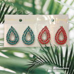 Teardrop Crystal Marquise Earrings