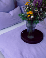 Musselin-Bettwäsche "Eliane" • Lavendel
