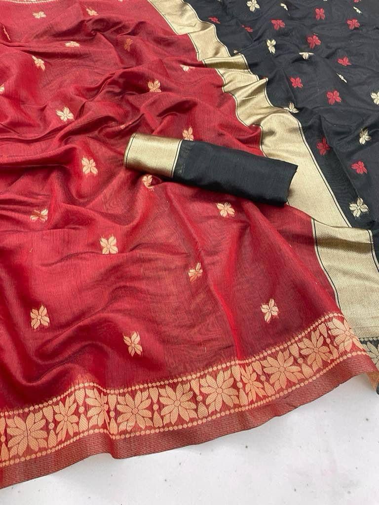 SOFT LILAN SLAB ATTRACTIVE CHARMFULL SAREE