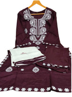 Embroidered Straight Long Kurta With Pant In Germany