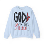 Gott liebt Seine Kinder Sweatshirt – Faith-Crewneck für Kinder und Familie