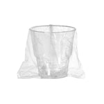 Zahnputzglas transparent, PS - einzeln verpackt für Hygiene | Packung (1 Stück)