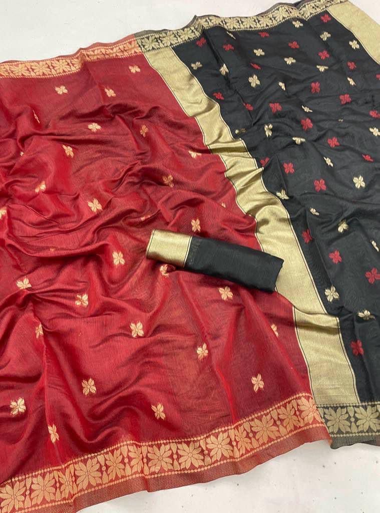 SOFT LILAN SLAB ATTRACTIVE CHARMFULL SAREE