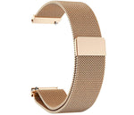 Armband 20 mm Milanaise aus Metall für Huawei Watch Smartwatch in Rosa | System-S