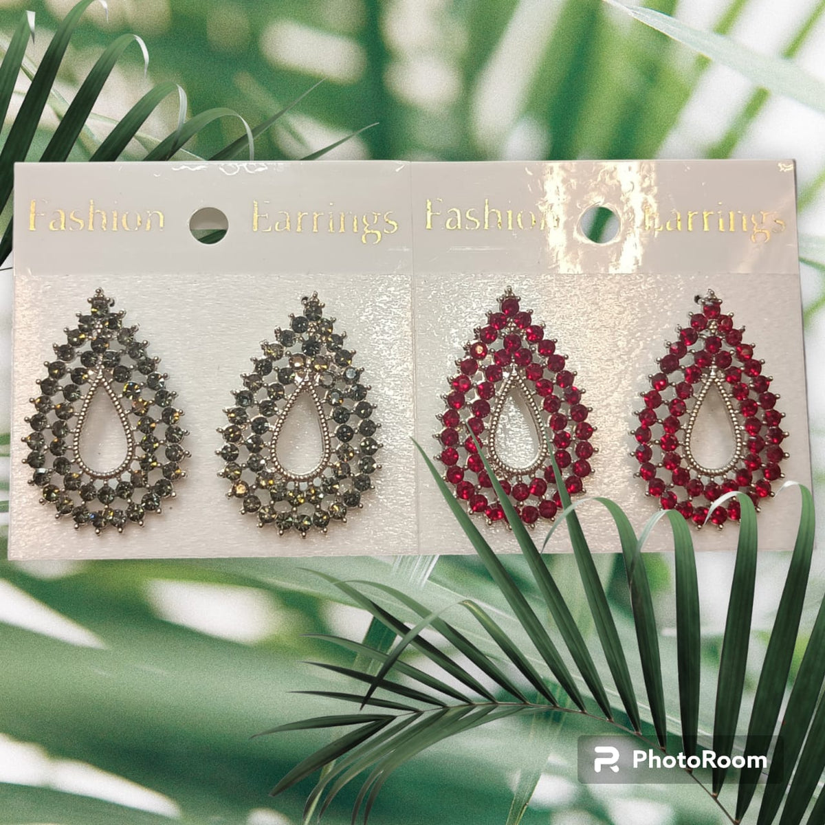 Teardrop Crystal Marquise Earrings