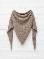 Dreieck Stricktuch Poncho- GENTLE SPRING
