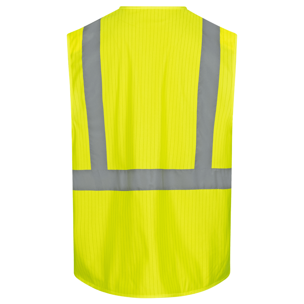 NITRAS Warnweste, EN ISO 1368, 100% Polyester