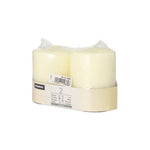 Starpak 2 Stumpenkerzen Ø 80 mm mit Flachkopf