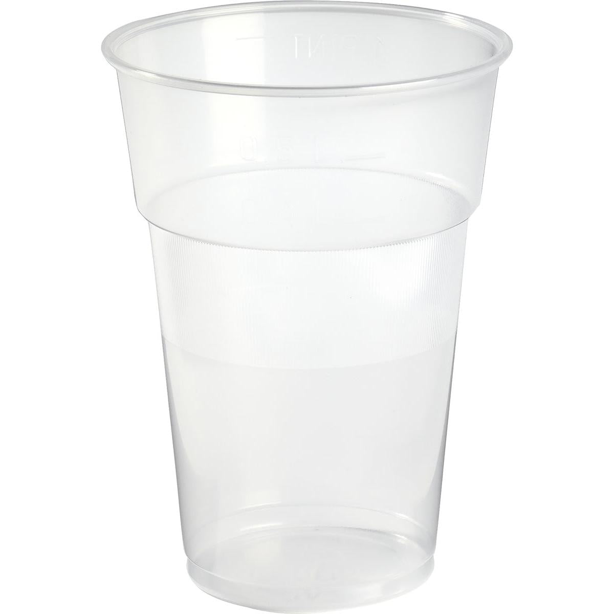 Bierglas Transparent PP | Packung Bierglas FESTIVAL