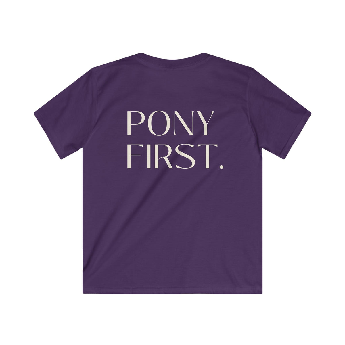 "Pony first" T-Shirt