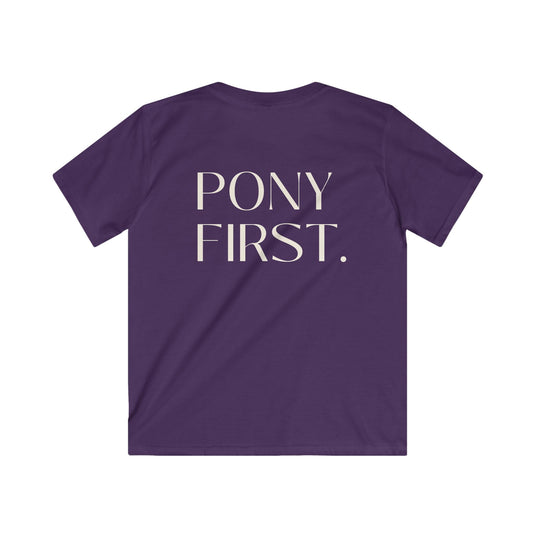 "Pony first" T-Shirt