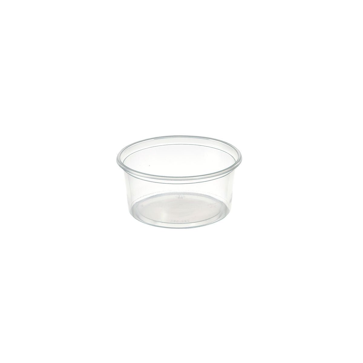 Delipack rund Transparent PP 101x101 | Packung (50 Stück)