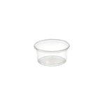 Delipack rund Transparent PP 101x101 | Packung (50 Stück)
