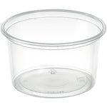 Delipack rund Transparent PP 101x101 | Packung (50 Stück)