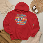Urlaub Hoodie – Tropischer Palm Sunset Kapuzenpullover