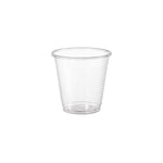 Glas 160 ml, PLA  Transparent PLA | Packung (50 Stück)