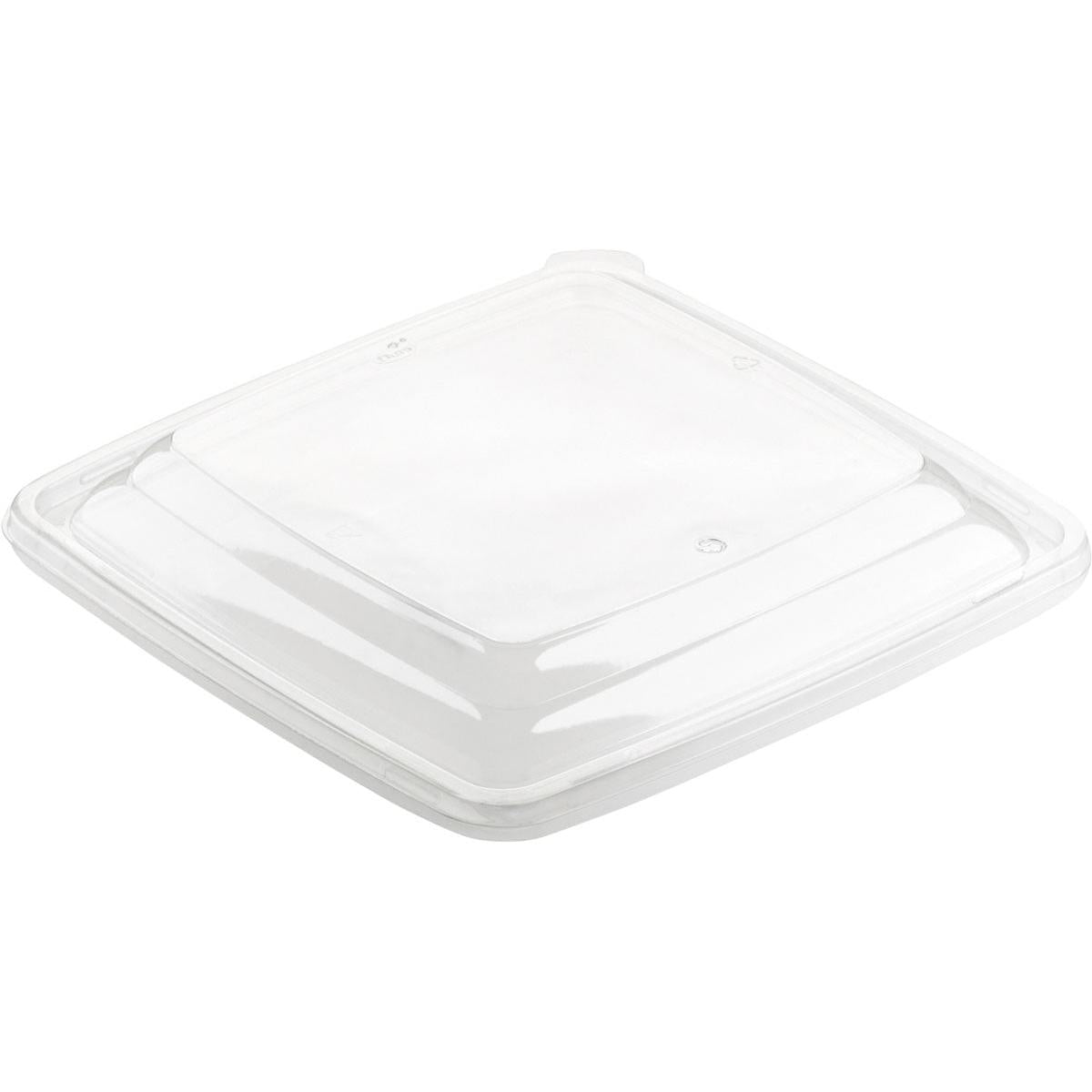 Deckel für 163222 / 163223  Transparent APET 198x198x18  | Packung (450 Stück)
