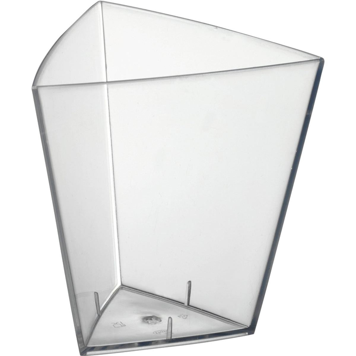 Tri, groß  Transparent PS 62x62x68 | Packung (54 Stück)