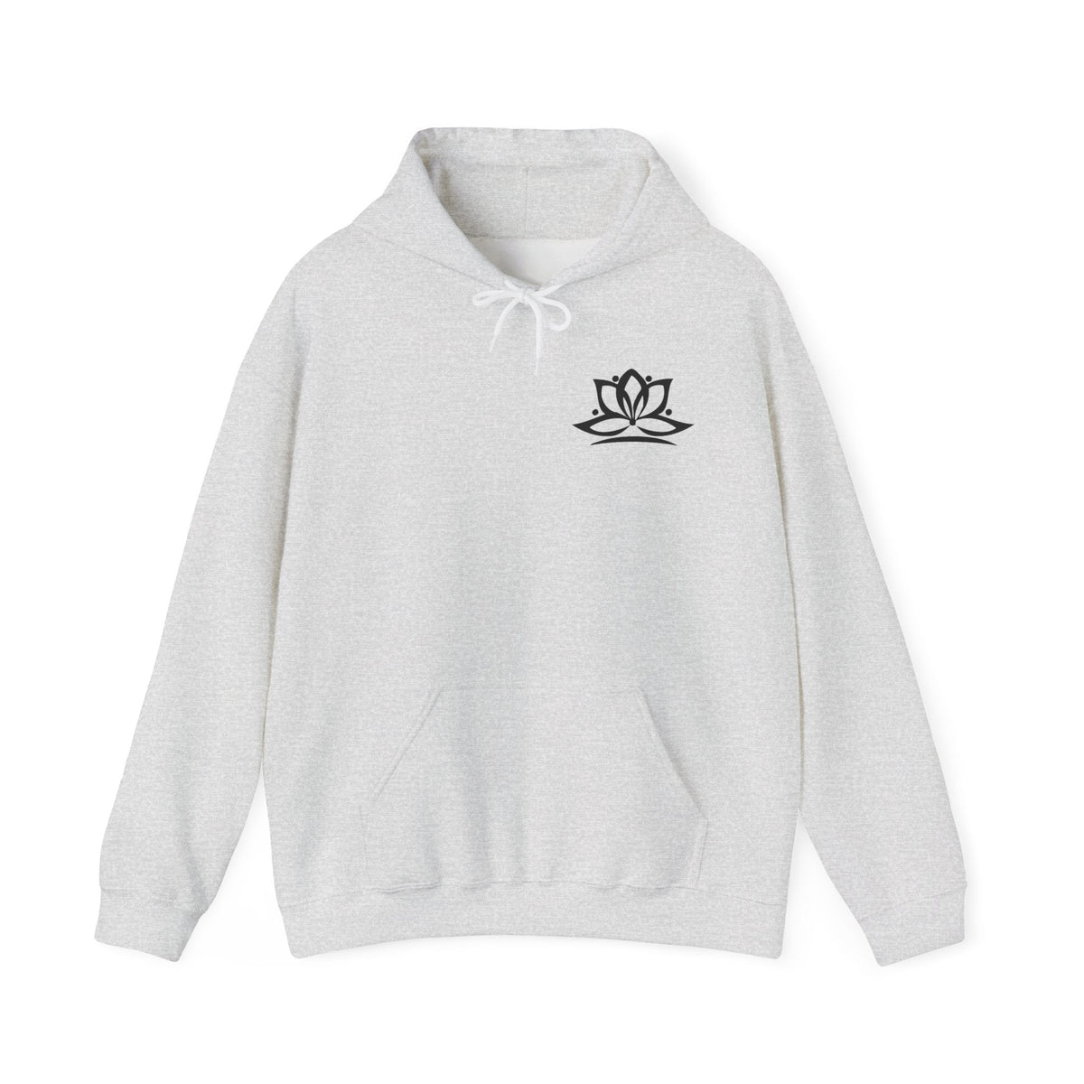 Lotus-Mandala-Hoodie mit Om-Symbol – Spirituelles Yoga-Sweatshirt
