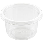 Dressingbecher Fixpack  Transparent APET 80x80x46 | Packung (50 Stück)