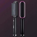 New 2 In 1 Hair Straightener Hot Comb