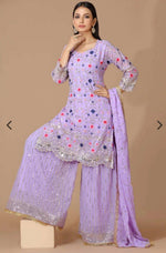 Pakistani Sharara Suit Set in Germany