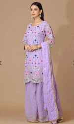 Pakistani Sharara Suit Set in Germany