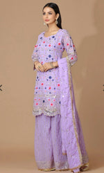 Pakistani Sharara Suit Set in Germany