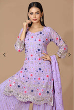 Pakistani Sharara Suit Set in Germany