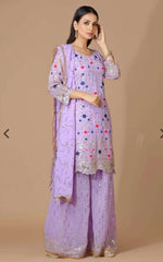 Pakistani Sharara Suit Set in Germany