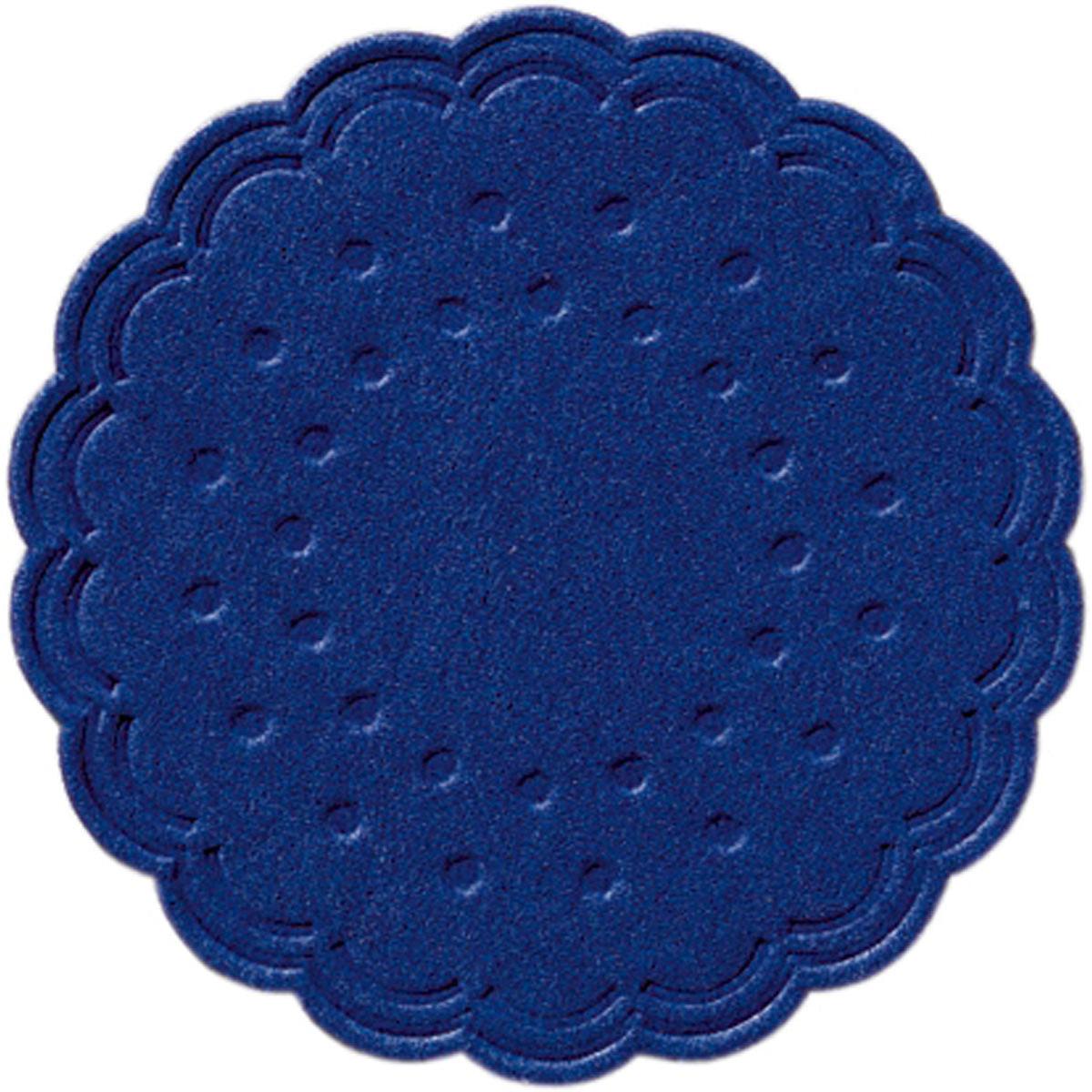 Tassenuntersetzer dunkelblau, Ø 7,5 cm - 8 Stück Set für Getränke | Packung (250 Stück)