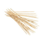 PAPSTAR Schaschlikspieße aus Bambus "pure" Ø 2,5 mm, 20 cm lang | Schrumpffolie (200 Stück)