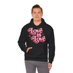Love Is Love Hoodie – Retro Herz Pride Kapuzenpullover