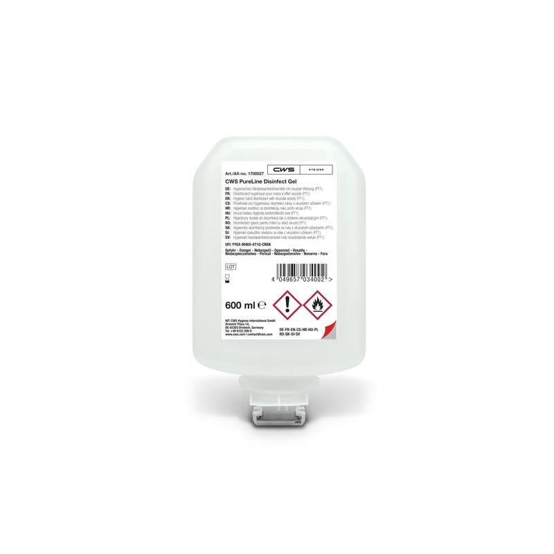 CWS PureLine Desinfect Gel 600 ml