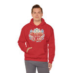 Faith Over Fear Hoodie – Jesus Kreuz Kapuzenpullover | Christliches Sweatshirt