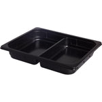 PP Schale 1/2 GN 2 Schwarz PP 325x265x50  | Packung (100 Stück)