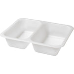 Siegelschale Caterline Biokunststoff 2 Weiß Biokunststoff 227x178x50  | Packung (216 Stück)