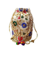 Indian Velvet  Potli Bag