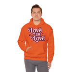 Love Is Love Hoodie – Retro Herz Pride Kapuzenpullover