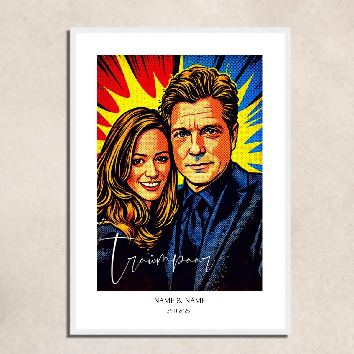 FOTO-POSTER POP ART mit Deinem Bild personalisiert
