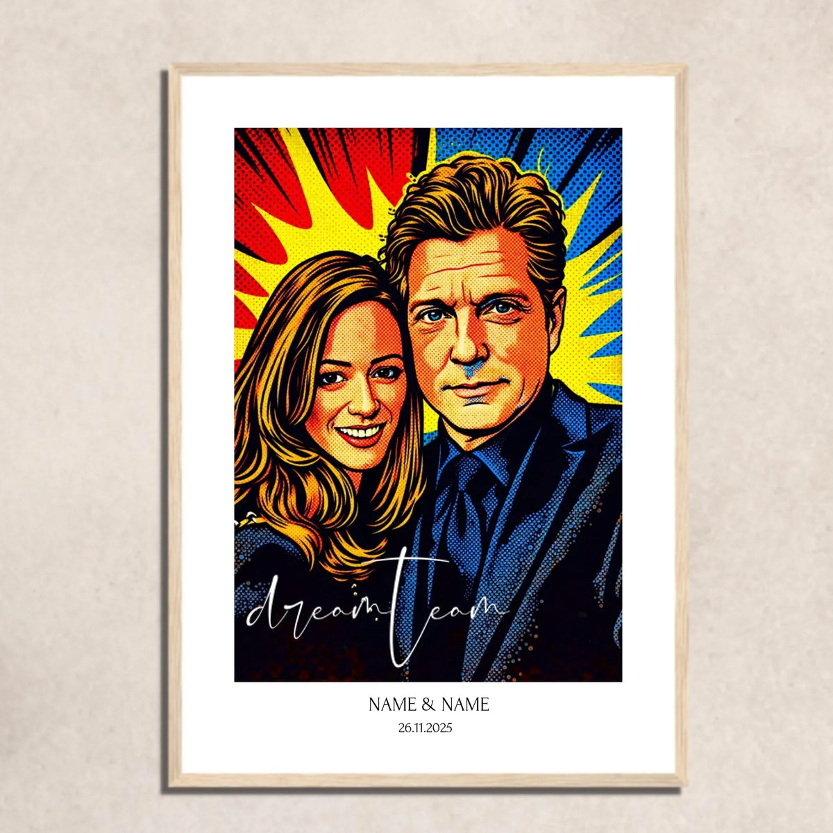 FOTO-POSTER POP ART mit Deinem Bild personalisiert