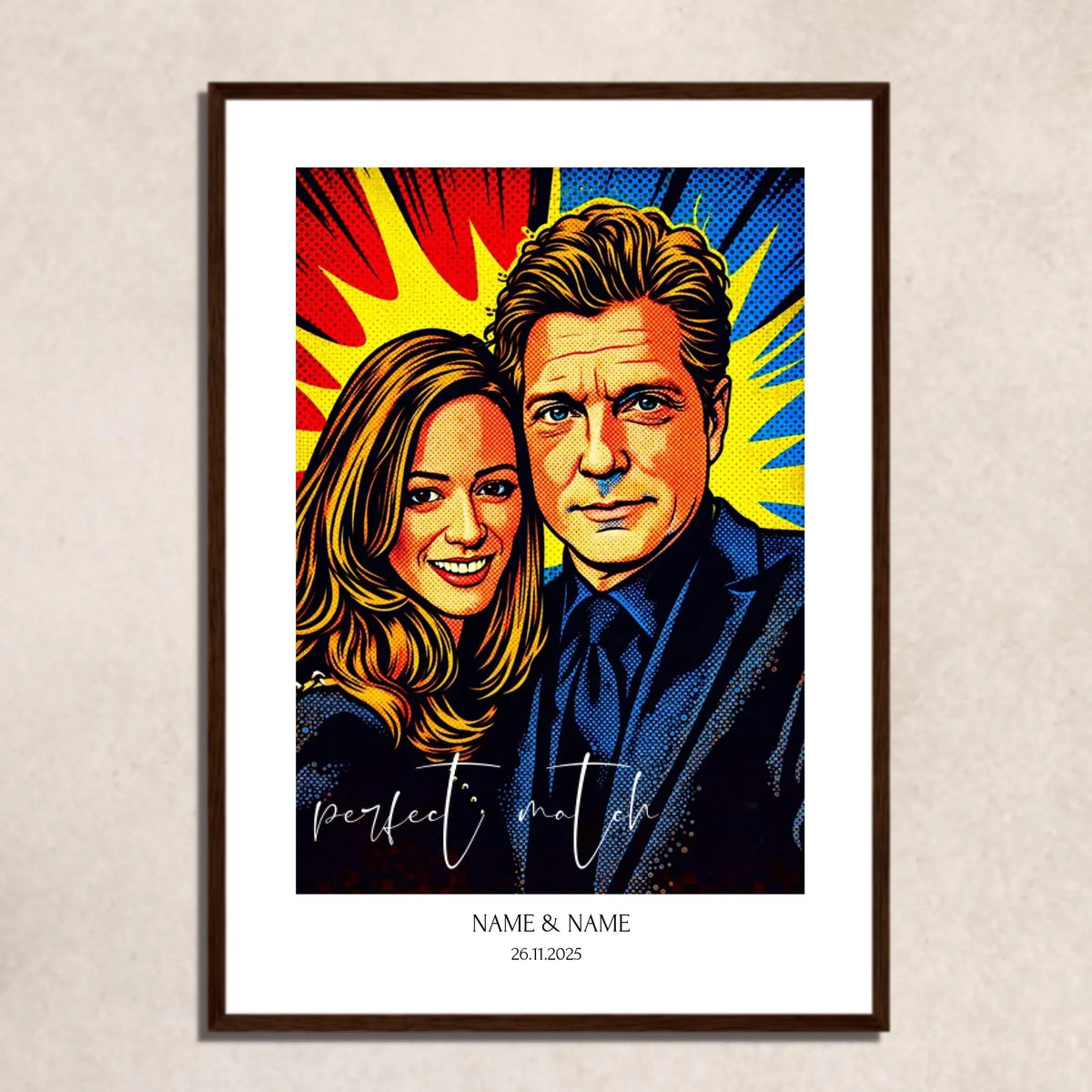 FOTO-POSTER POP ART mit Deinem Bild personalisiert