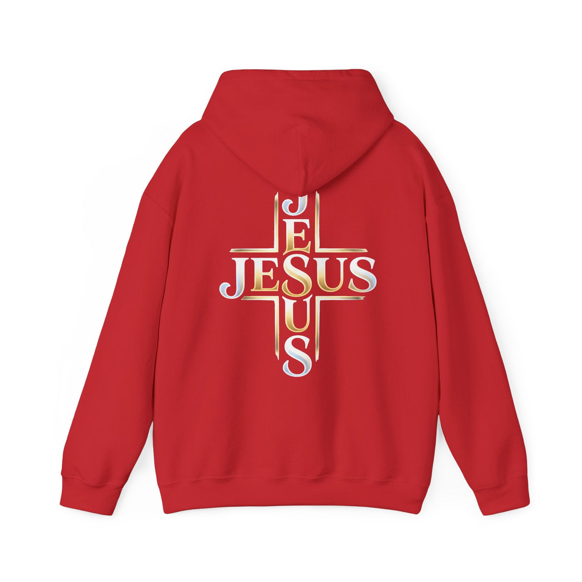 Faith Over Fear Hoodie – Jesus Kreuz Kapuzenpullover | Christliches Sweatshirt