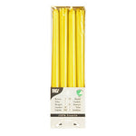 PAPSTAR 8 Leuchterkerzen Ø 2,2 cm · 25 cm aus 100 % Stearin