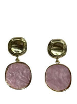 Geometric Shell Earrings