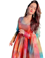 Anarkali Kurta, Bottom & Dupatta Set