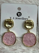 Geometric Shell Earrings Namma Markt