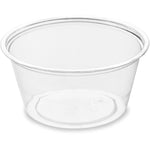 Dressingbecher 60 ml, rPET  Transparent rPET 64x64x30 | Packung (100 Stück)